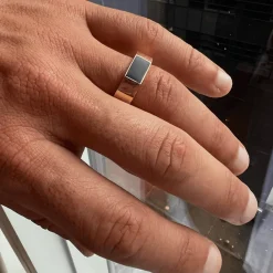 Marrow Fine Men's Bands | Wedding Bands^Elton Enamel Men's Band