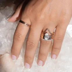 Marrow Fine Wedding Bands | Rings^Everyday Dainty Band | Simple 14k Gold Band