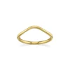 Marrow Fine Wedding Bands | Rings^Everyday Simple Wave Band | Gold Wave Shaped Band