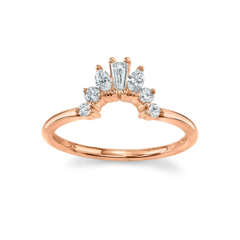 Marrow Fine For The New Mom | Wedding Bands^Gemma Ballerina Ring | Art Deco Inspired Wedding Ring