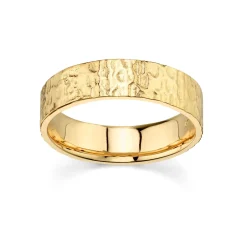 Marrow Fine Men's Bands | Wedding Bands^Hammered Men's Band | Textured Men's Wedding Band