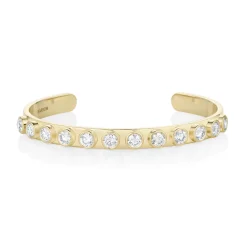 Marrow Fine Bracelets^Little White Diamond Cuff