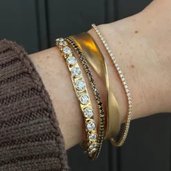 Marrow Fine Bracelets^Little White Diamond Cuff