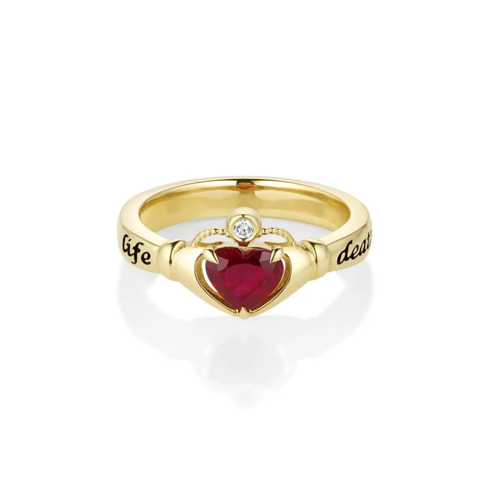 Marrow Fine Sammi's Favorites | Sempre Ring^Marrow x Sammi 0.88ct Ruby Sempre Ring 14kyellowgold