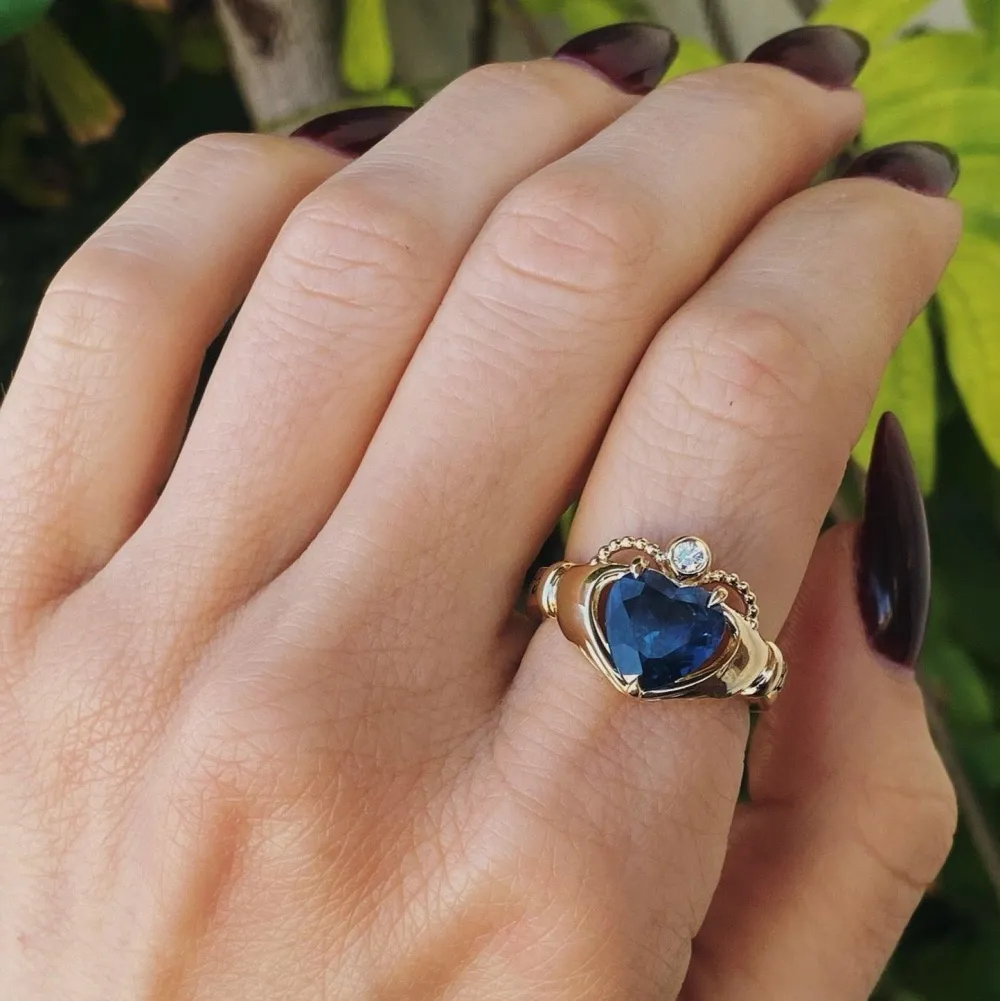 Marrow Fine Sempre Ring | Ready To Ship^Marrow x Sammi 2.82ct Sapphire Sempre Ring 14kyellowgold