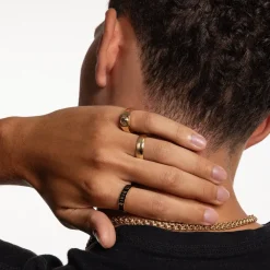 Marrow Fine Anniversary Gifts^Men's Rose Cut Signet Ring