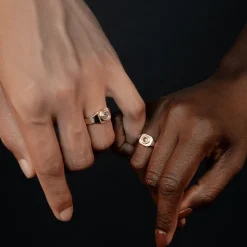Marrow Fine Anniversary Gifts^Men's Rose Cut Signet Ring