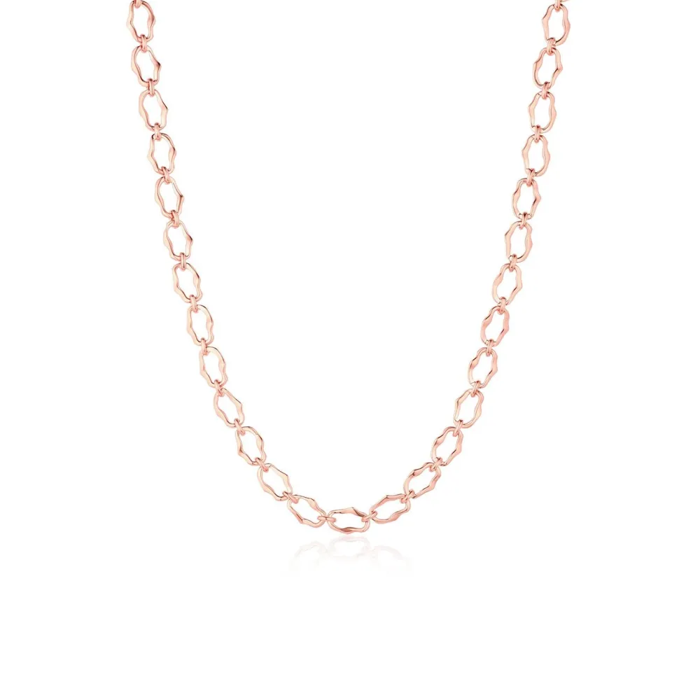 Marrow Fine Graduation Gifts | Necklaces^8mm Sculpted Link Gold Necklace