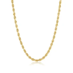 Marrow Fine Necklaces^4.5mm Unisex Rope Chain 14kyellowgold