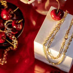 Marrow Fine Necklaces^4.5mm Unisex Rope Chain 14kyellowgold