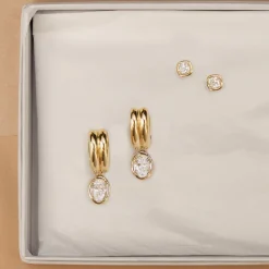 Marrow Fine For The New Mom | For The Bride-to-be^Nina Cushion Studs