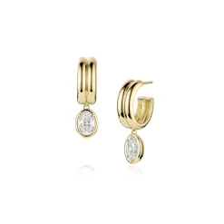 Marrow Fine For The New Mom | For The Bride-to-be^Odette Oval Drop Earrings