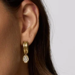 Marrow Fine For The New Mom | For The Bride-to-be^Odette Oval Drop Earrings