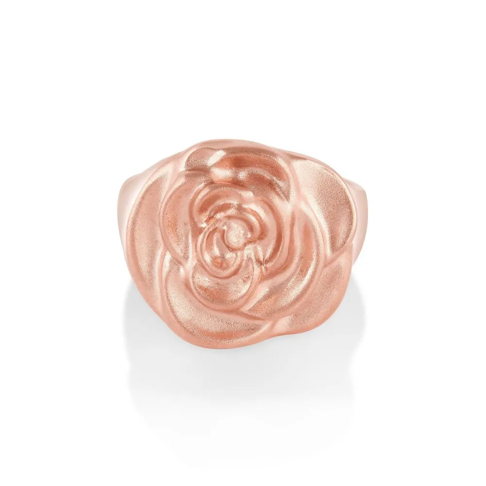 Marrow Fine Rings^Rose Signet