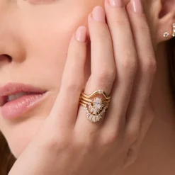 Marrow Fine Wedding Bands | Rings^Rosette Band