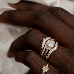 Marrow Fine Wedding Bands | Rings^Seven Stars Nesting Ring | Unique Bridal Nesting Band
