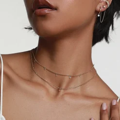 Marrow Fine Anniversary Gifts | Graduation Gifts^Seven Stone Diamond Drop Choker