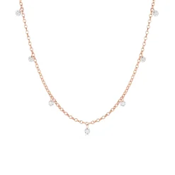 Marrow Fine Anniversary Gifts | Graduation Gifts^Seven Stone Diamond Drop Choker