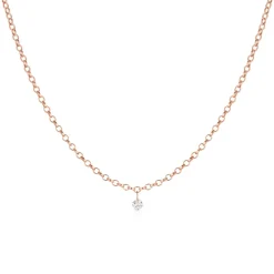 Marrow Fine Anniversary Gifts | Necklaces^Single Diamond Drop Choker