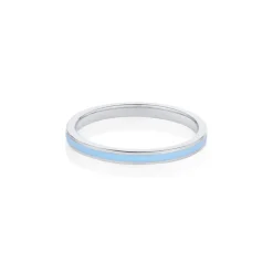 Marrow Fine For The Bride-to-be | Wedding Bands^Something Blue Enamel Band