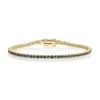 Marrow Fine One-of-a-kind Pieces | Bracelets^2.93tcw Dark Blue Sapphire Tennis Bracelet 14kyellowgold