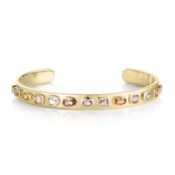Marrow Fine Ready To Ship | Ready To Ship^3.30tcw Fancy Tanzanite Cuff 14kyellowgold