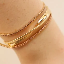 Marrow Fine One-of-a-kind Pieces | Bracelets^1.57tcw Persimmon Sapphire Tennis Bracelet 14kyellowgold