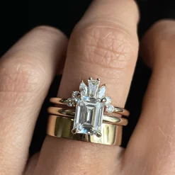 Marrow Fine Engagement Rings^The Annette Emerald Cut Engagement Ring