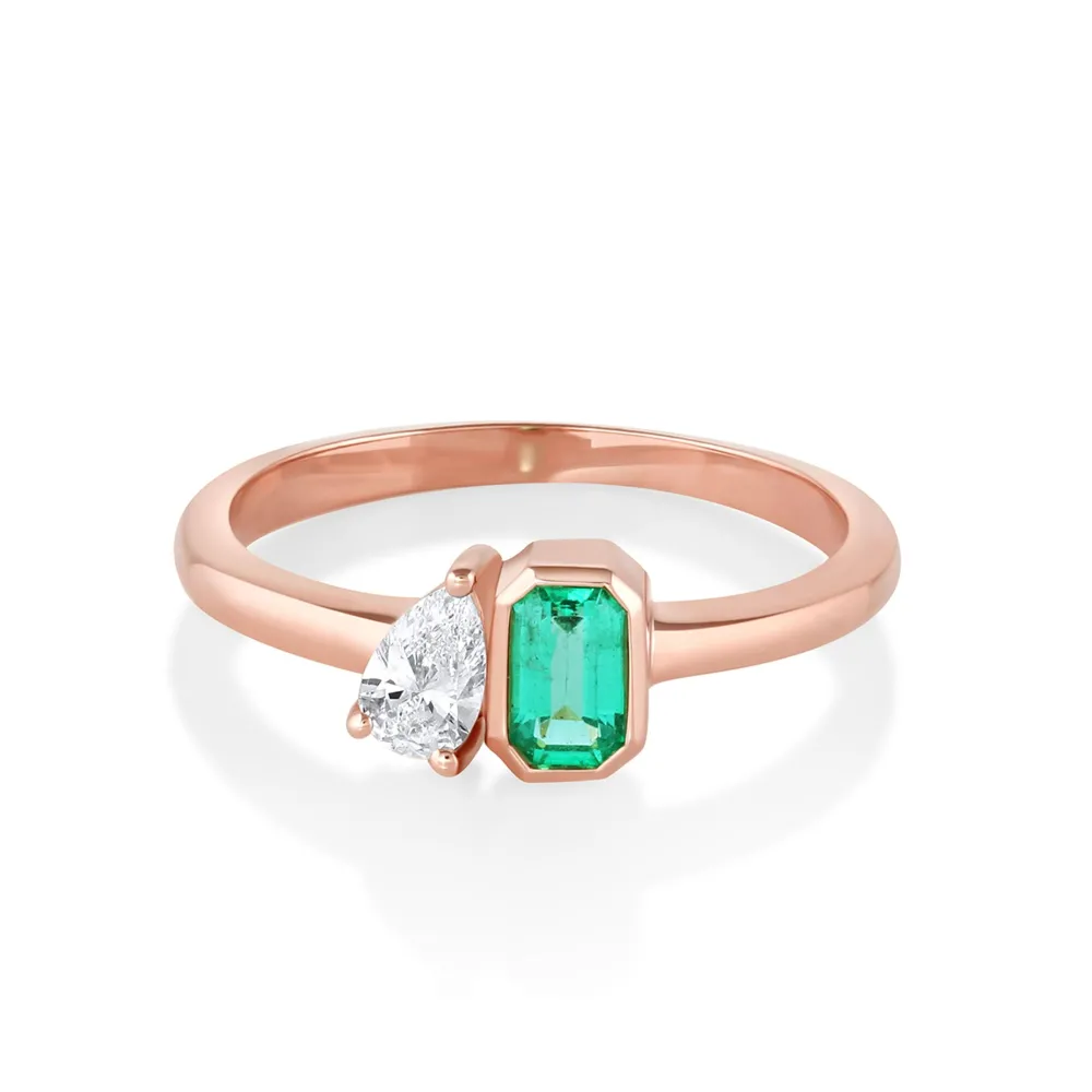 Marrow Fine Engagement Rings^The Clementine Toi et Moi Engagement Ring