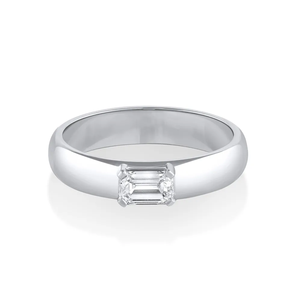 Marrow Fine Engagement Rings^The Elodie Emerald Cut Engagement Ring