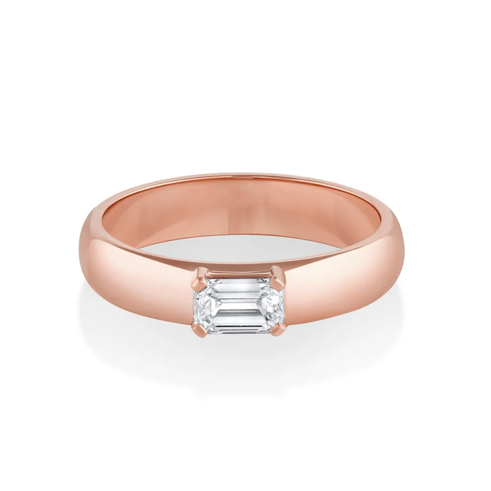 Marrow Fine Engagement Rings^The Elodie Emerald Cut Engagement Ring