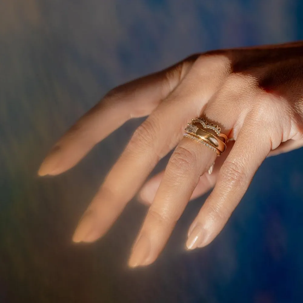 Marrow Fine Engagement Rings^The Elodie Emerald Cut Engagement Ring