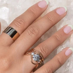 Marrow Fine Engagement Rings^The Elspeth Three Stone Engagement Ring