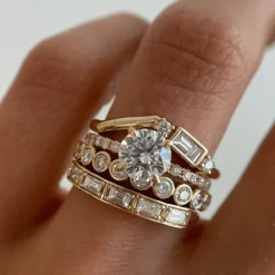 Marrow Fine Engagement Rings^The Frankie Pavé Engagement Ring