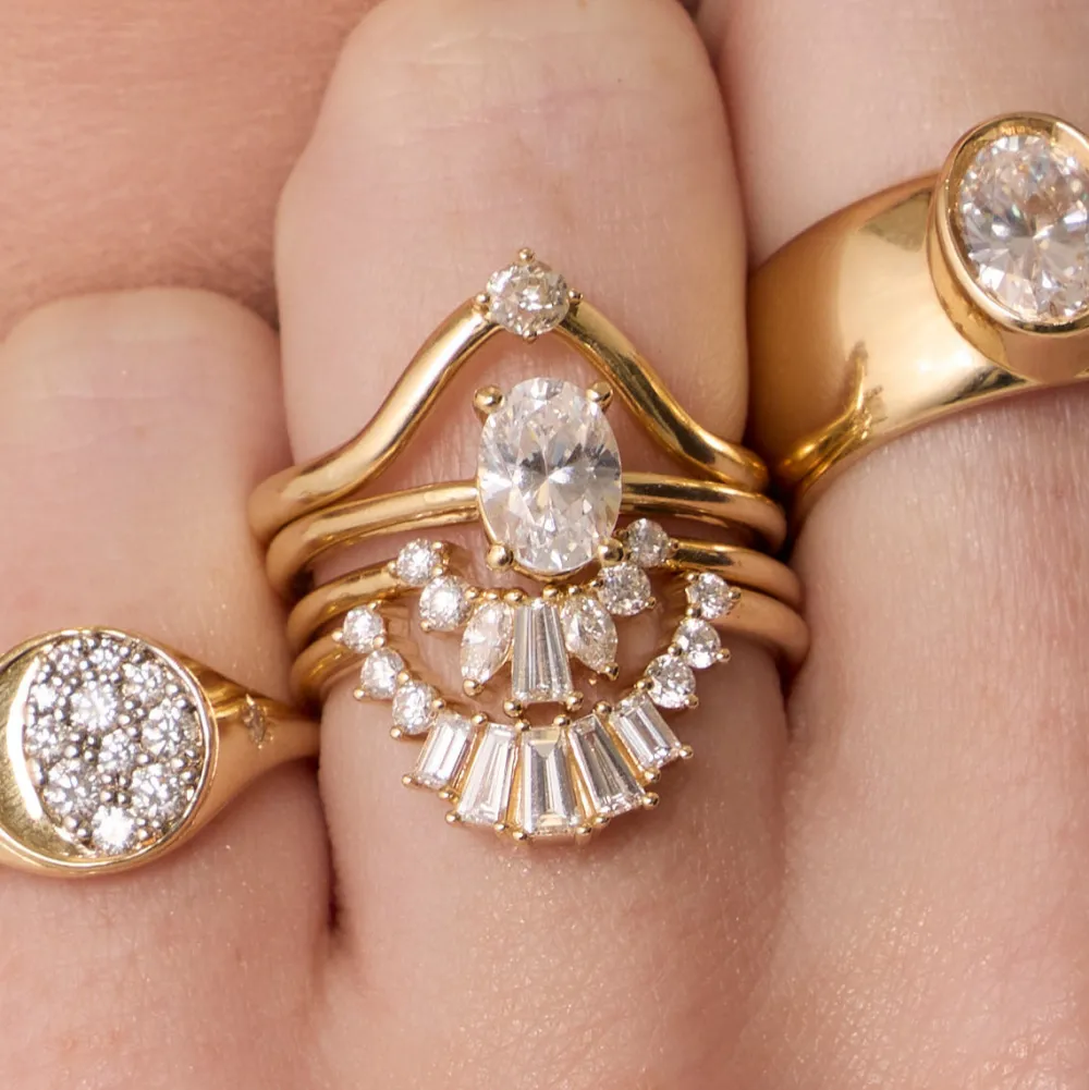 Marrow Fine Engagement Rings^The Helene Oval Solitaire Engagement Ring