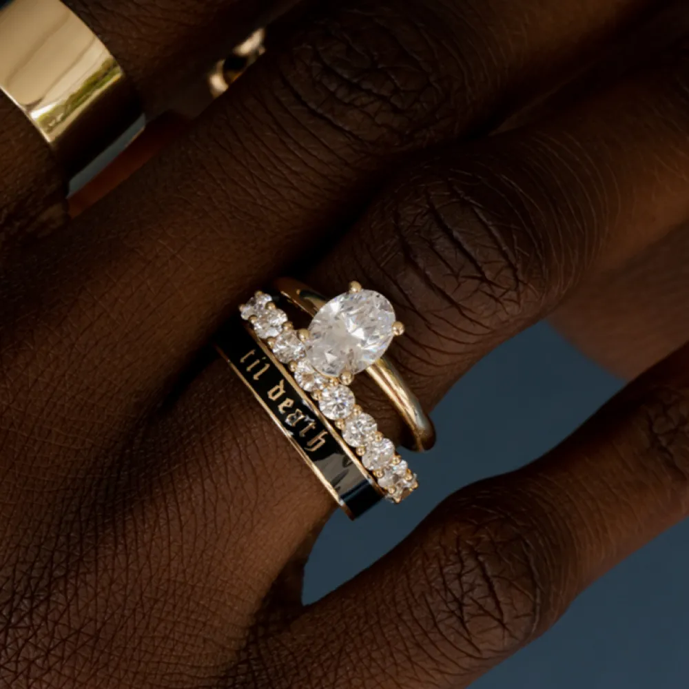 Marrow Fine Engagement Rings^The Helene Oval Solitaire Engagement Ring