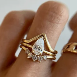 Marrow Fine Engagement Rings^The Lola Pear Solitaire Engagement Ring