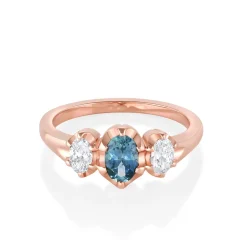 Marrow Fine Engagement Rings^The Simone Sapphire Oval Engagement Ring