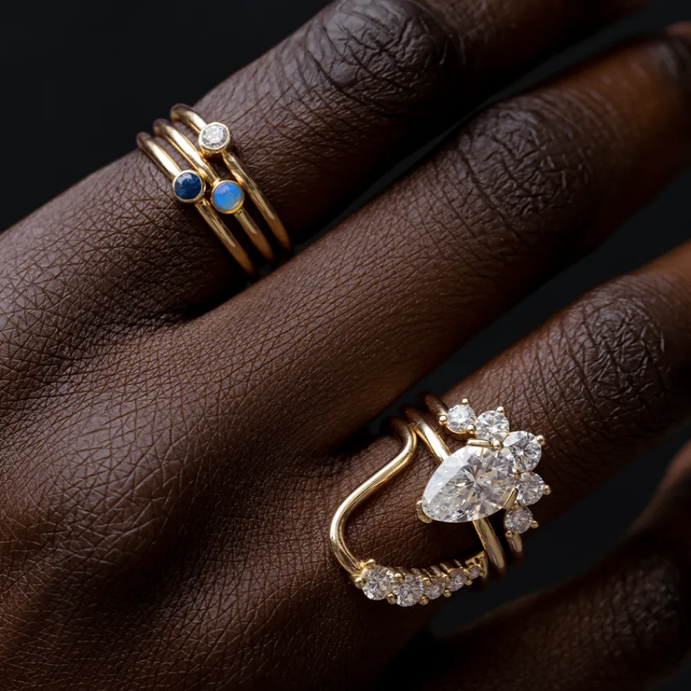 Marrow Fine Engagement Rings^The Sloane Pear Solitaire Engagement Ring