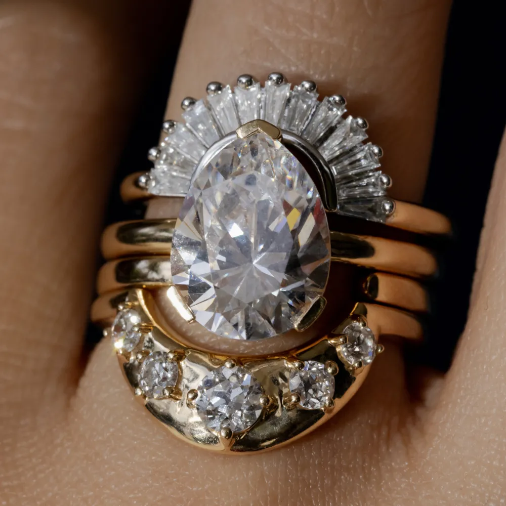 Marrow Fine Engagement Rings^The Sloane Pear Solitaire Engagement Ring
