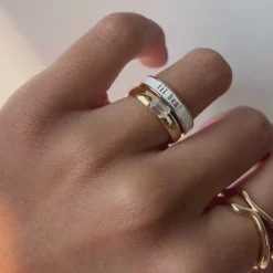 Marrow Fine Anniversary Gifts | Wedding Bands^Til Death White Enamel Band - 4mm