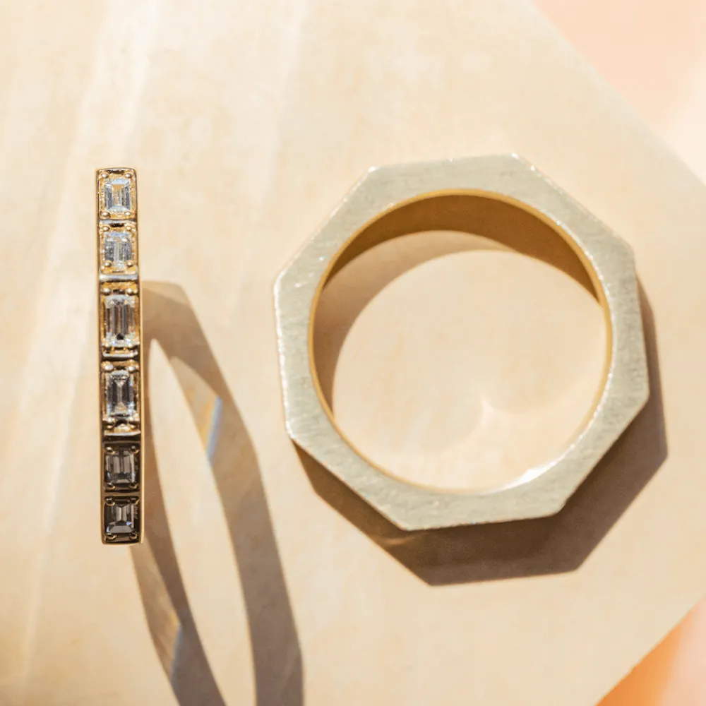 Marrow Fine Anniversary Gifts | Men's Bands^White Diamond Ames Men's Band