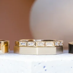Marrow Fine Anniversary Gifts | Men's Bands^White Diamond Ames Men's Band