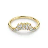 Marrow Fine Wedding Bands | Rings^White Diamond Aurora Nouveau Band