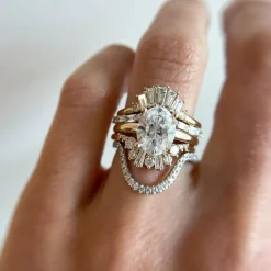 Marrow Fine Wedding Bands | Rings^White Diamond Aurora Nouveau Band