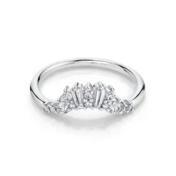 Marrow Fine Wedding Bands | Rings^White Diamond Aurora Nouveau Band