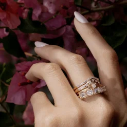Marrow Fine Wedding Bands | Rings^White Diamond Cecily Wave Band