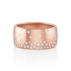 Marrow Fine Sammi's Favorites | Wedding Bands^White Diamond Cigar Band | Waterfall Diamond Band