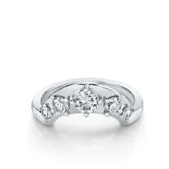 Marrow Fine Sammi's Favorites | Wedding Bands^White Diamond Crescendo Stacking Band
