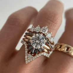 Marrow Fine Wedding Bands | Rings^White Diamond Divine Triangle Ring